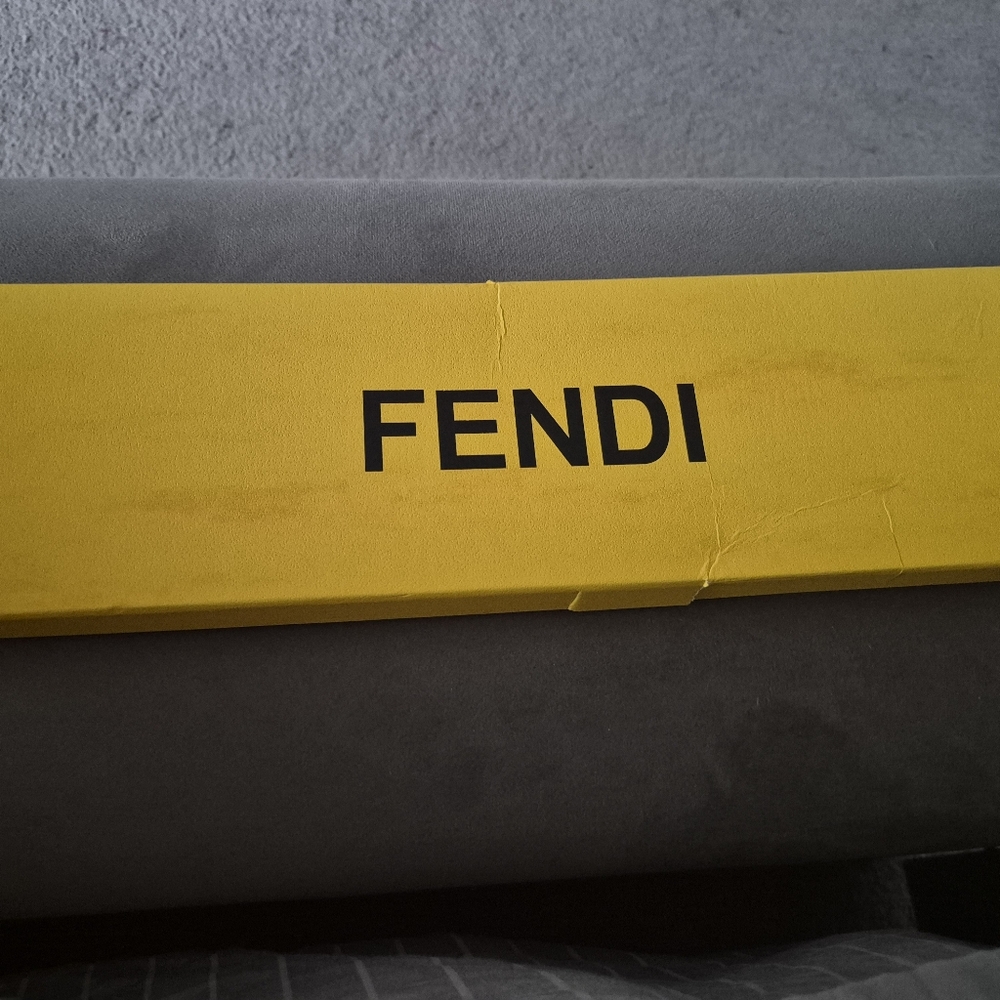 Fendi Vibrant Yellow Storage Box